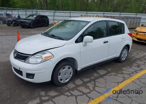 2012 Nissan Versa 1.8 S from USA, damaged, VIN 3N1BC1CP2CK299490
